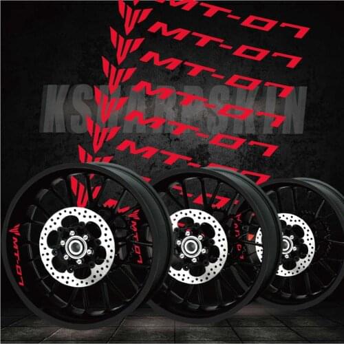 New modified motorcycle personality creative waterproof reflective stickers decorative film suitable for YAMAHA MT-07