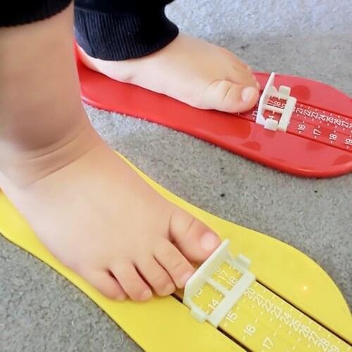 Learning Machines Infant Baby Feet Length Grow Measuring Ruler Subscript Foot Tool Protractor Tool Meter Baby Foot Gauge