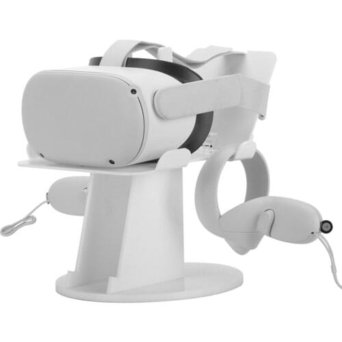 VR Stand For Oculus Quest 2 VR Headset Display Stand Game Controller Holder Storage Mount Station For Oculus Quest 1/2 Rift S