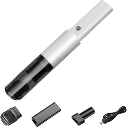 Portable Mini Cordless Hand Held Car Vacuum Cleaner Duster 6000Pa Low Noise