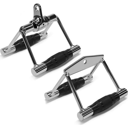 Cable Machine Attachments Tricep Rope D-Handle Cable Pully Optional for Gym Fitness Equipment Weight Lifting Workout Accessories