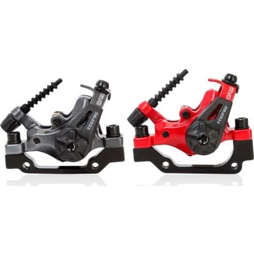 U2JB MTB Bike Mechanical Disc Brake Bilateral 160 180 MM Calipers Rotor Set BMX Scooter Front Rear Bicycle Parts