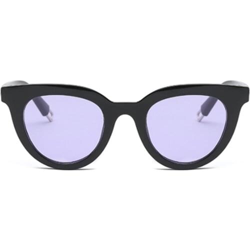 Retro Sunglasses Woman Cat Eye Glasses for Women Ocean Lens Small Box Cmaos Brand Female Eyewear Uv400 Acrylic Driving Oculos