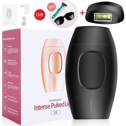 2021Electric depilador Professional laser Epilator IPL hair removal women face hair remover Painless Shaving device 600000 flash