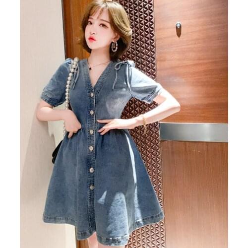Awarose Fashion Denim Dresses