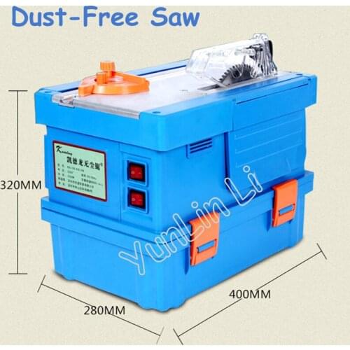 Dust-Free Woodworking Saw Solid Wood Flooring Installation Work Table Saws Multifunctional Vacuum Saw Table Saw KDL150