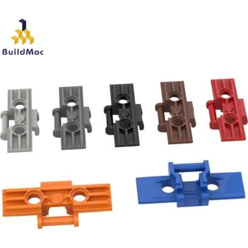 BuildMOC Compatible Assembles Particles 57518 Large track Building Blocks Parts DIY LOGO Educational gift Toys