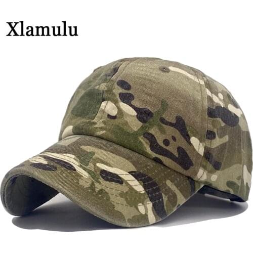 Mens Baseball Cotton Wash Cap Women Casquette Bone snapback Caps Hats For Men Male Summer camouflage Gorros Trucker Cap Dad Hat