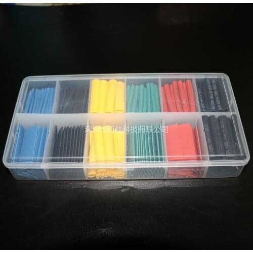 Heat shrinkable tube combination Multi-color heat shrinkable tube Heat shrinkable tube set 280PCS boxed φ1.0--φ10.0