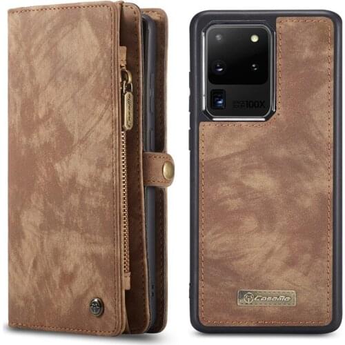 Leather Wallet Phone Case for Samsung Galaxy S20 Ultra S10 S9 S8 S7 Edge Note 20 10 Plus A21S A51 A71 A20 A30 A40 A50 A70 Cover