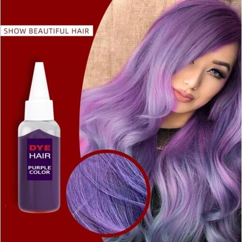 6-color Hair Cream Disposable Hair Dye Quick Color Hair Cream Hair Dye Unisex Hair Wax Dye Cream Hair Coloring Products 30ml