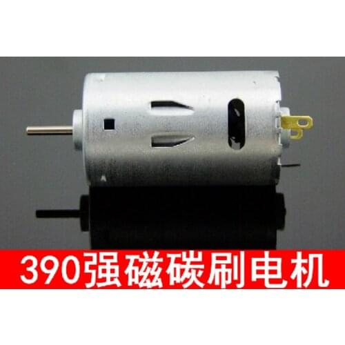 DC 6V - 12V 1A 390 Magnetic DC Motor 18000 - 35000 RPM High Speed Great Torsion for Baby Car / Remote control model aircraft