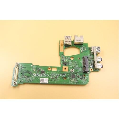 Original FOR Dell Inspiron 15R N5110 AUDIO USB Port LAN board Ethernet USB 3.0 Board 48.4IE14.011 48.4IF04.011