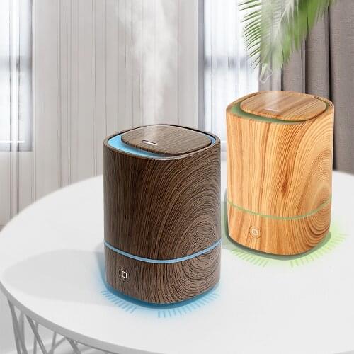 Factory Direct Sales of New Wood Grain L10 Aroma Diffuser Home Car Ultrasonic Humidifier USB Automatic Spray Diffuser