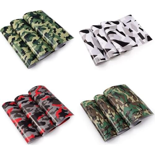 PVC Self-adhesive Camouflage Car Sticker Wrap Vinyl Film Digital Camo Army Military Green Automobiles Motorcycle Decal
