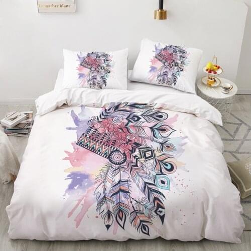 Luxury 3D Bedding set Europe Queen King Double Duvet cover set Bed linen Comfortable Blanket/Quilt cover Bed Set Feather