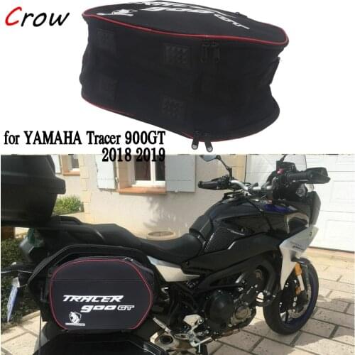 Suitable for YAMAHA FJR 1300 TDM900 TRACER 900GT 2018 2019 2020 Motorcycle Waterproof Duffel Bag Tool Bag Rear Luggage Black