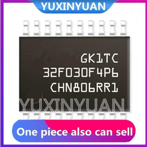 IN STOCK 1pcs STM32F030F4P6 STM32F042F6P6 STM32F070F6P6 STM8L051F3P6 STM8L101F3P6 STM8S003F3P6 STM8S103F3P6 TSSOP-20 100%good