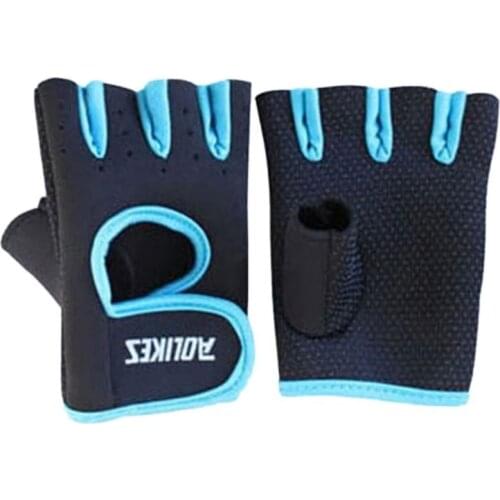 Unisex cycling gloves sports Trendy half finger nylon gloves good permeability Bike gloves