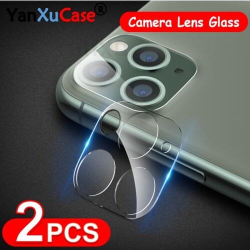 2pcs Full Cover Camera Lens Tempered Glass For iPhone 12 Pro Max 12Mini Full Protective Screen Protector On For i12 11 Pro Max