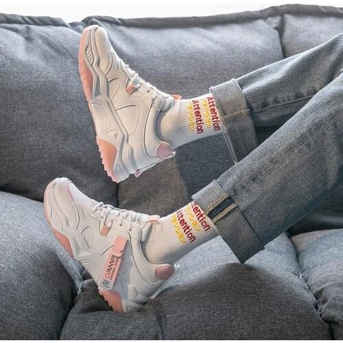 Women Sneakers White Running Shoes for Woman Outdoor Sport Shoes Female Gym Athletic Walking Shoes Zapatos Filas Mujer