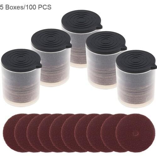 100pcs/lot Mini Round Sandpaper Polishing Plate Sand Sheets Cut-off Wheels Sanding Disc for Electric Grinder Accessories