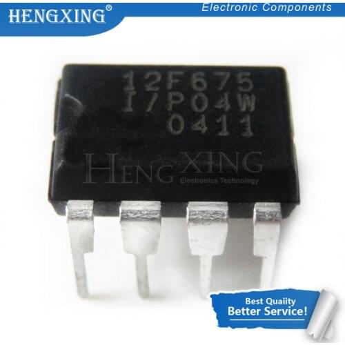 2pcs/lot PIC12F675-I/P 12F675 PIC12F675 PIC12F629-I/P PIC12F629 12F629 SAME DIP-8 In Stock