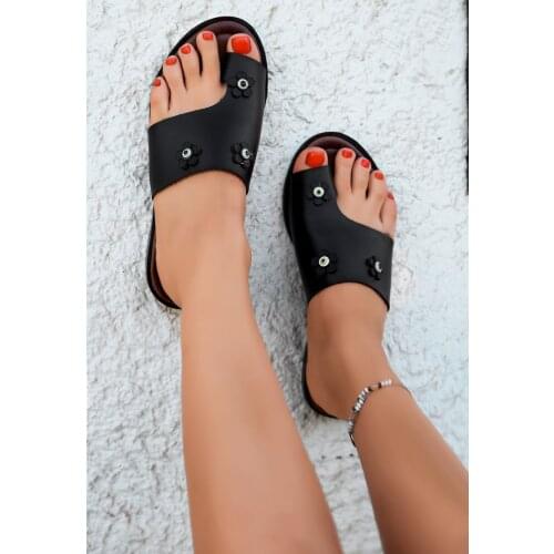 2021 new Summer Floral Skin Thong Slippers