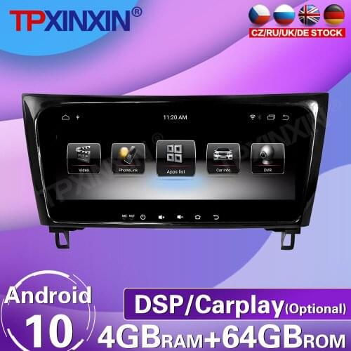 64G For Nissan X-trail QASHQAI J11 J10 2013-2017 Android 10 HD Screen Car Radio Tape Recorder Multimedia Player GPS Navigation
