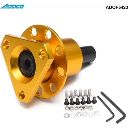 ADDCO Quick Release Splined Weld-On 3 Bolt For Steering Wheel Hub/Boss ADQF5423