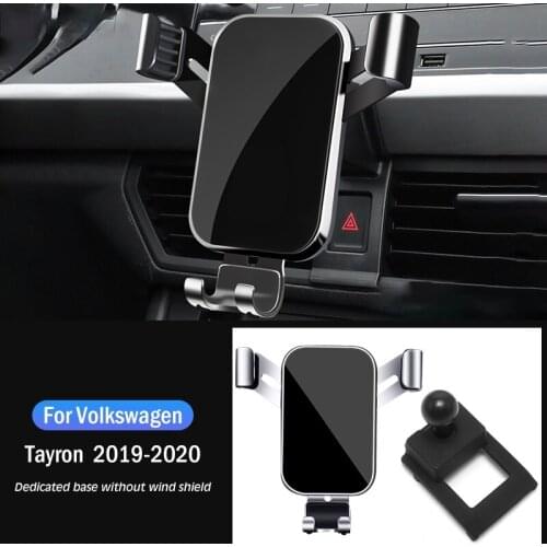 Car Mobile Phone Holder Special Air Vent Mounts GPS Stand Navigation Bracket For Volkswagen VW Tayron 2019-2020 Car Accessories