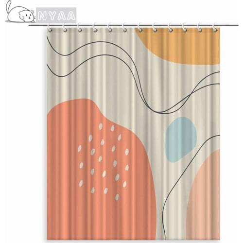 Shower curtains printed decor bathroom shower curtain for the bathroom 150x180 180x180 180x200cm household items home decoration