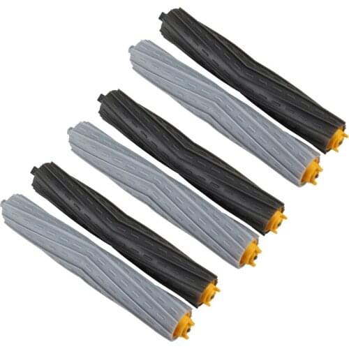 3Set Bristle Brush for Irobot Roomba 800 870 880 900 980Series Series Vacuum Cleaner Parts replacement kit flexible brushes new