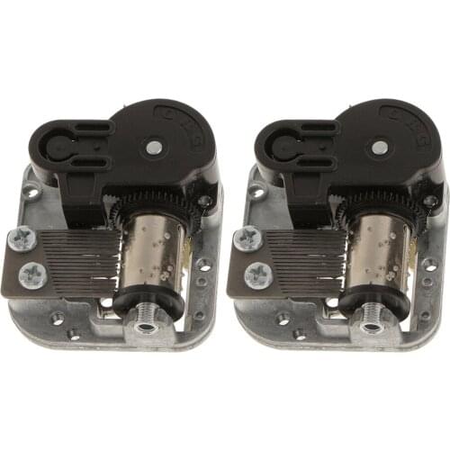 MagiDeal Musical Movement for DIY Music Box with Happy Birthday & Kiss The Rain Tune