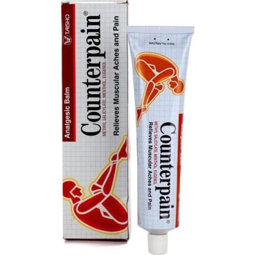 Analgesic Balm Counterpain Relieves Muscular Aches and Pain(120g/pcs)joint pains free shipping