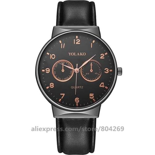 Wholesale Fashion Women YOLAKO Leather Watch Hot Sale Women Dress Quartz Wristwatches New Lady Students Watches 919859