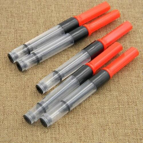 5Pcs 3.4mm Meet international standards Plastic Pump Cartridges Fountain Pen Converter