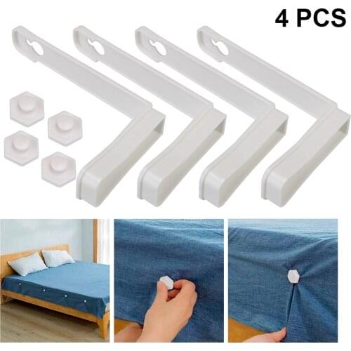 Angle Fixed Buckle Single Quilt Cover Fixed Non-Slip Clips Quilt Sheet Holder Clips for Household Bed Sheet