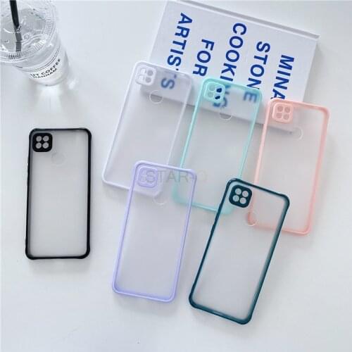 Airbag Shockproof Matte Translucent phone Case For Xiaomi Redmi 9C Nfc On Redmi9C Silicone Plastic Hard Back Cover Coque Fundas