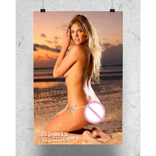 R0066 Kate Upton (8) Star Sexy Beautiful Girl Model Wall Sticker Silk Poster Art Home Decoration