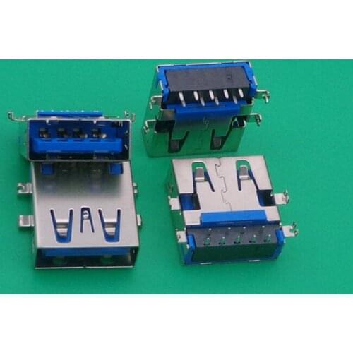 14mm Female USB 3.0 jack Connector fit for Toshiba Satellite l875d S-7000 C850 L850 L850D C850D C55D-A C50 C50D C55 C55D Series