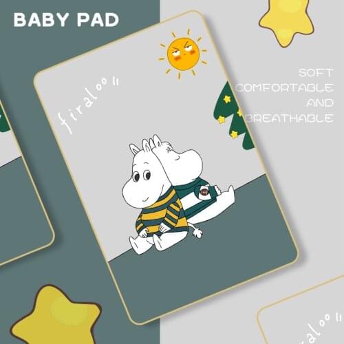 Cute Baby Mattress Changing Mat Newborn Kids Diaper Waterproof Infant Bedding Cover Soft Girls Boy Nappy Urine Pad Breathable