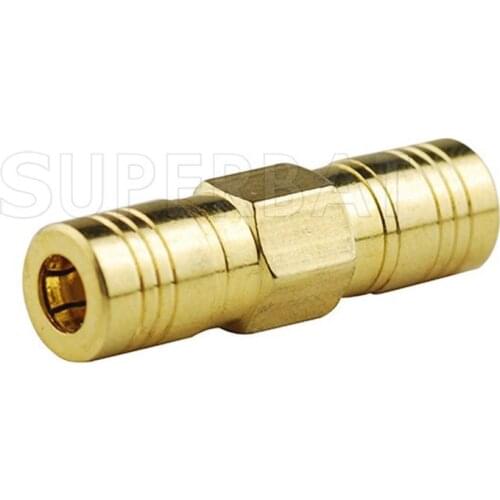 Superbat 5pcs SMB Adapter SMB Plug to SMB Male Straight RF Coaxial Connector