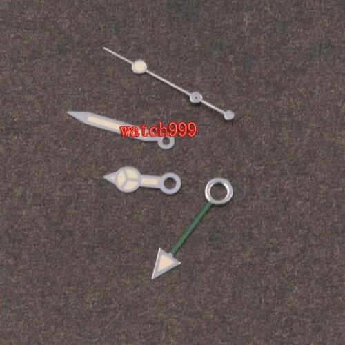 Luminous Watch Hands GMT Fit Mingzhu DG 2813, DG3804 Miyota 8215 8205 Movement