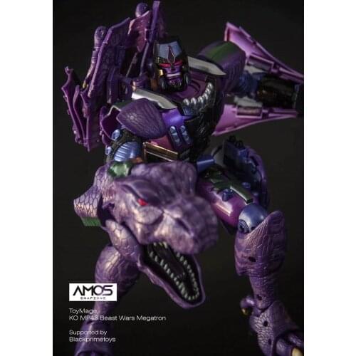 In Stock ToysMage Transformation MP43 MP-43 Tyrannosaurus Beast Wars Dinosaur KO Warrior Action Figure Robot Toys With Box
