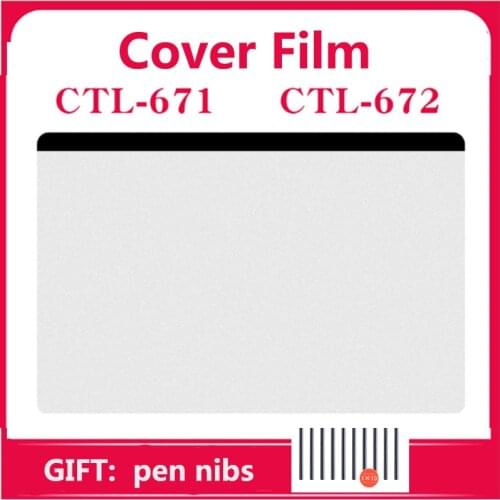 Protective Cover Film for Graphics Tablet WACOM CTL-671 CTL-672, Digital Pen Tablet for Drawing/Painting