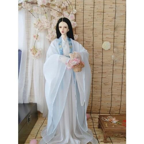 1/4 1/3 BJD accessories Chinese Ancient Costume Hanfu Fairy Dress for BJD/SD Strong uncle doll,without doll and other A1136