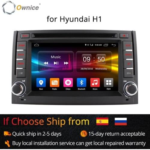4G SIM LTE Octa Core Android 6.0 Car DVD player GPS Navi for Hyundai H1 Grand Starex 2007 - 2015 2GB RAM 16GB ROM support DAB