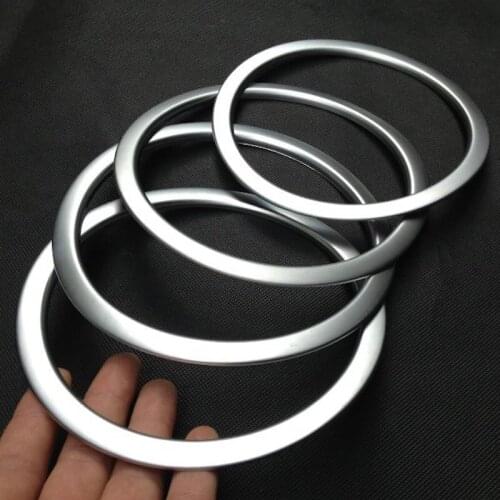 Car Accessories For Nissan X-Trail X Trail XTrail Rogue T32 2014-2017-2020 Chrome Door Stereo Speaker Ring Cover Decoration Trim