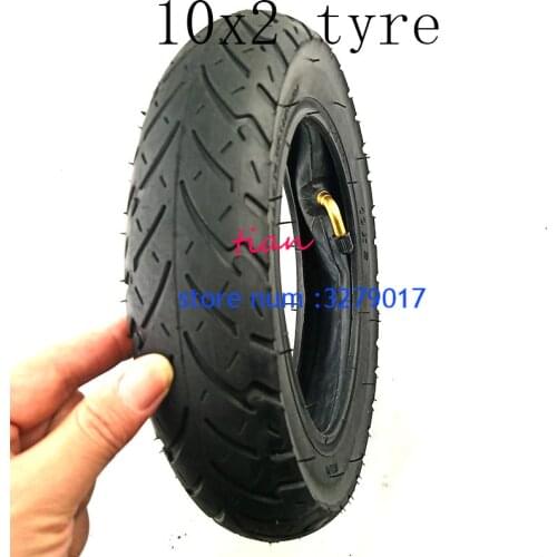 Free Shipping Good Quality 10x2.0 10x2 Electric Scooter Tires and Inner Tube10 Inch Balanced Scooter Tyres and Inner Tube